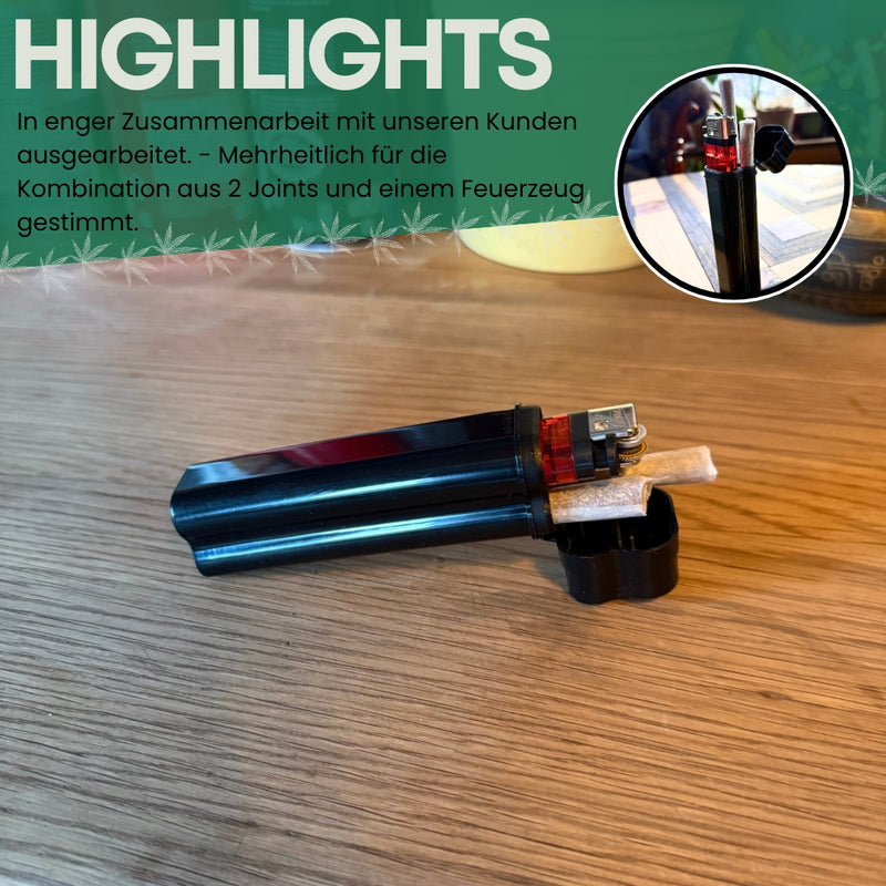 joint aufbewahrung EKNA 3-in-1 Joint Hülle geruchsdicht - Joint Case