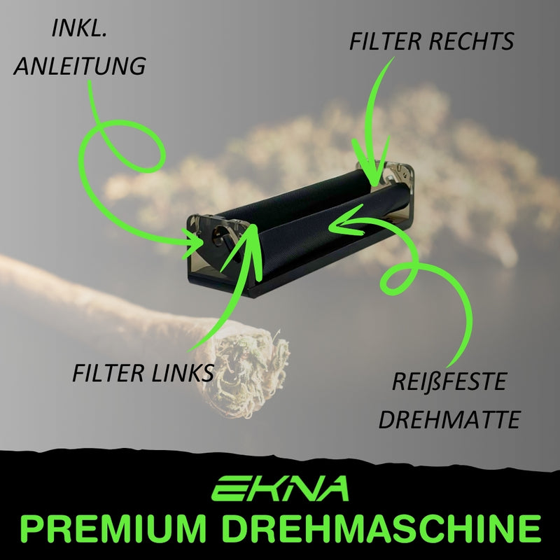 EKNA Drehmaschine 110mm - Drehmaschine Longpapes + Anleitung-Freizeit & Trends-EKNA GmbH & Co. KG