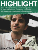 EKNA Bong Sieb - 10 Premium Schuesselsiebe 15mm - Kugelsieb grob & Rauch Filter - Einhängesiebe für Pfeifen mit Rand-EKNA GmbH & Co. KG