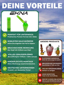 EKNA Flaschen-Pfeife to go - Kleine Wasserpfeife - Überall & Immer dabei - Reise Pfeife inkl. 6x Siebe-Freizeit & Trends-EKNA GmbH & Co. KG
