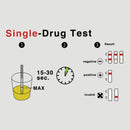 EKNA Fentanyl Test - 3x Fentanyl Test Kit Cut-Off 10ng/ml - Drogentest Urin - Drogenschnelltest für Selbsttests!-Freizeit & Trends-EKNA GmbH & Co. KG
