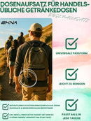 EKNA Tragbare Pfeife - Festival-Kit Zubehör - Wasserpfeifen-Gadget unterwegs rauchen für Tabak & Kräuter-Freizeit & Trends-EKNA GmbH & Co. KG