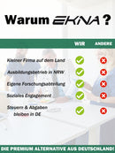 EKNA Tragbare Pfeife - Festival-Kit Zubehör - Wasserpfeifen-Gadget unterwegs rauchen für Tabak & Kräuter-Freizeit & Trends-EKNA GmbH & Co. KG