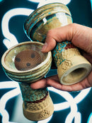 EKNA Shisha Kopf Sieb Ø45mm - 5 oder 100 Stück Tabak Siebe - Edelstahl Einlegesieb für Wasserpfeife mit Steinkopf & Tonkopf-EKNA GmbH & Co. KG