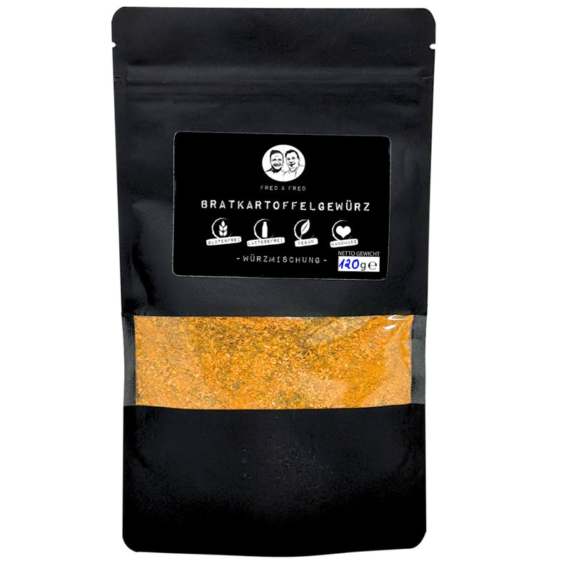 Fred & Fred Gewürze - Bratkartoffelgewürz 120g - Für Kartoffelgerichte aller Art!-GROCERY-EKNA GmbH & Co. KG
