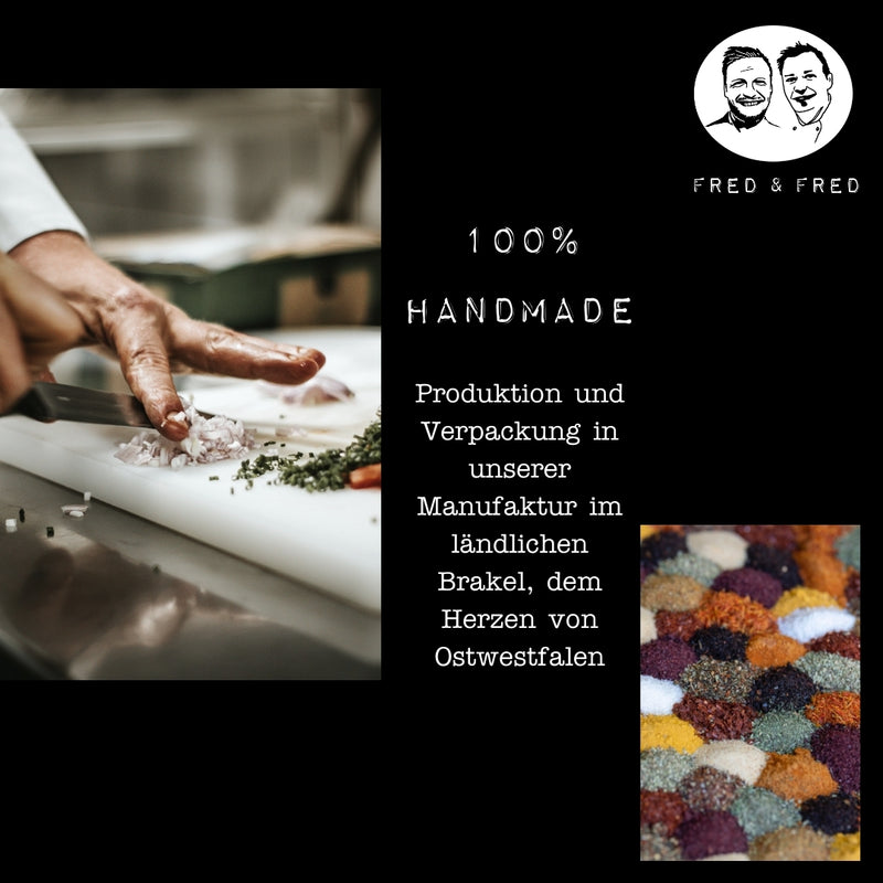 Fred & Fred Gewürze - Bratkartoffelgewürz 120g - Für Kartoffelgerichte aller Art!-GROCERY-EKNA GmbH & Co. KG