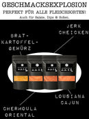 Fred & Fred Gewürze - Geschenkset - Feinkost Grill-Gewürz zum Kochen & Verfeinern! - 4 x 120g-GROCERY-EKNA GmbH & Co. KG