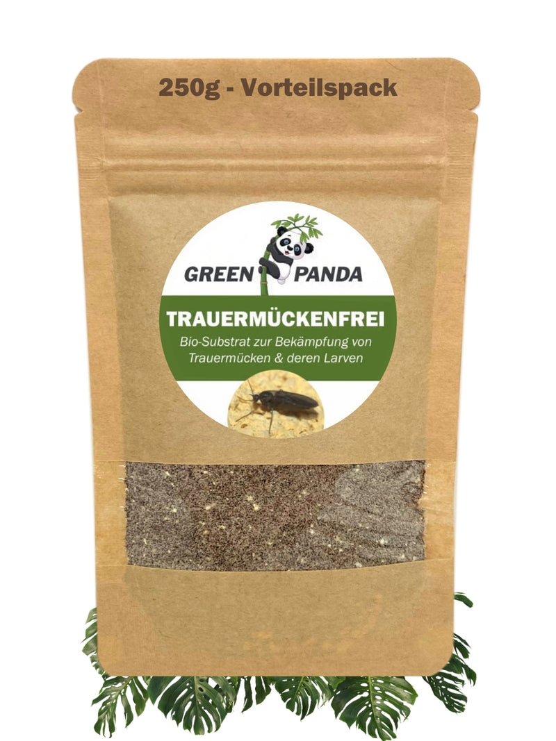 GreenPanda - Trauermückenfrei - 100% biologisch - 250gr. Pflanzenschutzmittel Trauermücken bekämpfen-Insektenschutz-EKNA GmbH & Co. KG