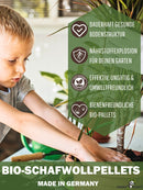 GreenPanda - Bio Schafwollpellets Dünger - Schafwolle Dünger 4kg mit KALI-BOOST-Garten-EKNA GmbH & Co. KG