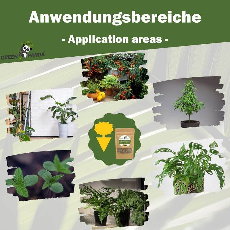 GreenPanda - Gelbsticker/Gelbfallen gegen Trauermücken & Fliegen - 50 oder 100 Stk.-Insektenschutz-EKNA GmbH & Co. KG