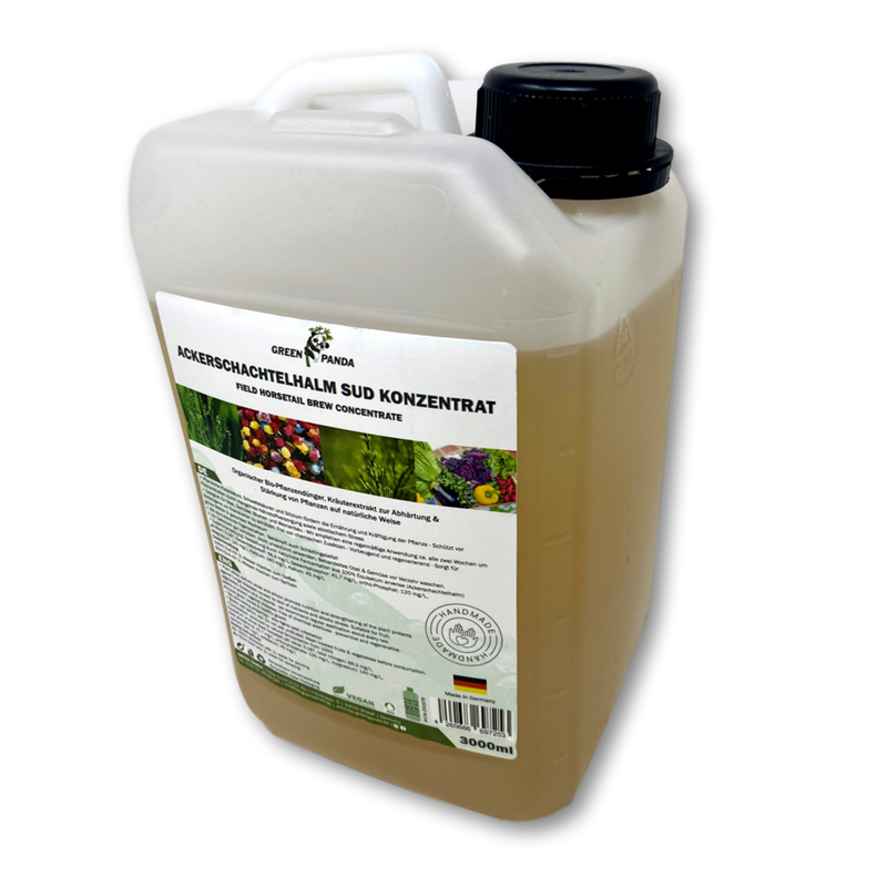 GreenPanda - 100% biologisch - Acker-Schachtelhalm-Konzentrat - Pflanzenstärkungsmittel - 1l oder 3l !-Garten-EKNA GmbH & Co. KG