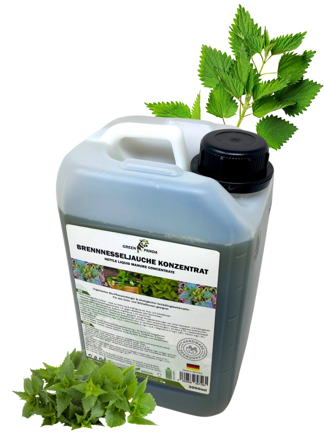 GreenPanda - 100% biologisch - Brennnesseljauche/Brennnessel Sud