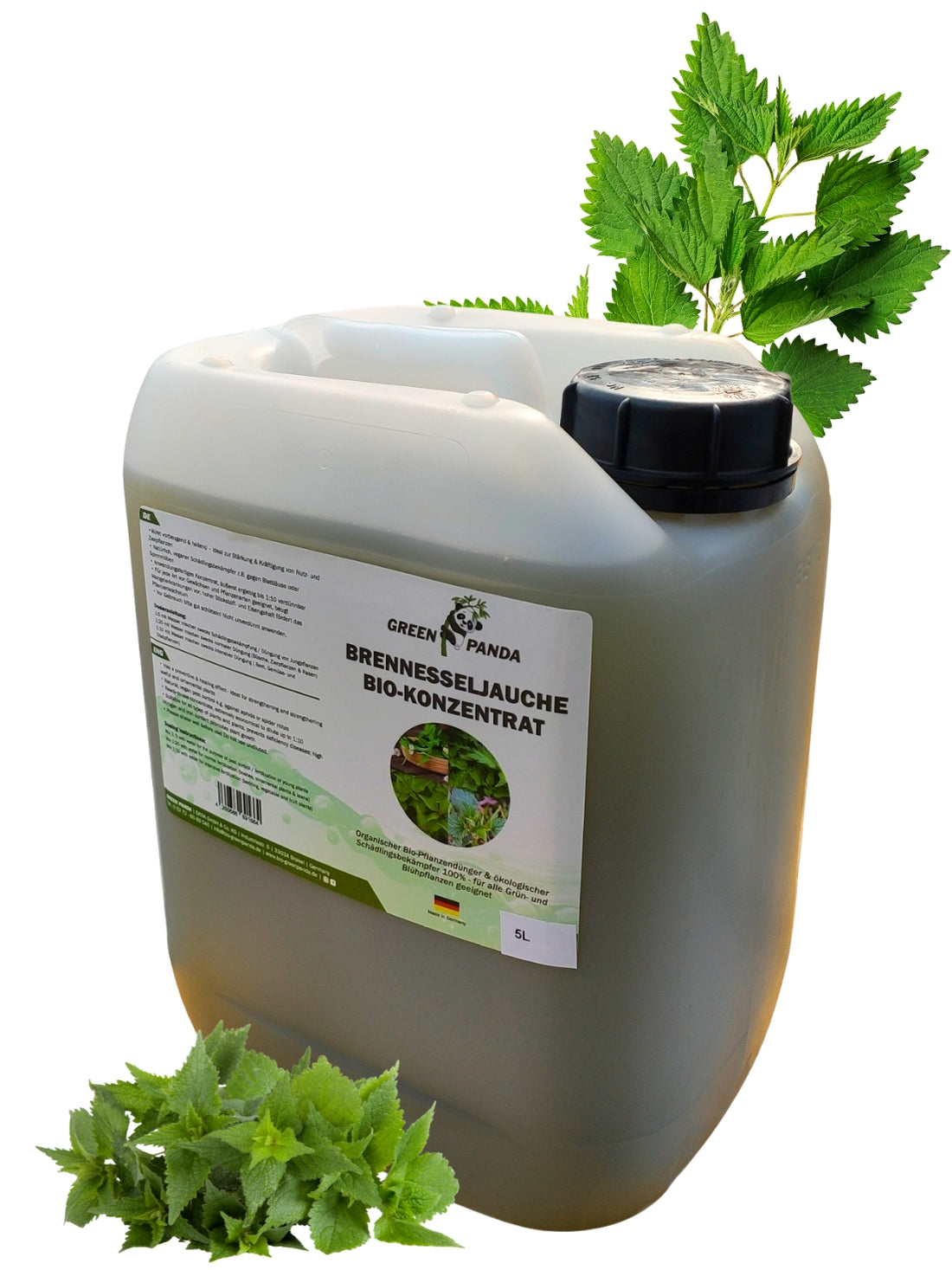 GreenPanda - 100% biologisch - Brennnesseljauche/Brennnessel Sud
