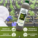 GreenPanda - 100% biologisch - Cannabisdünger - Hanfdünger - 1 Liter-Garten-EKNA GmbH & Co. KG