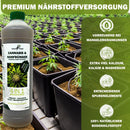 GreenPanda - 100% biologisch - Cannabisdünger - Hanfdünger - 1 Liter-Garten-EKNA GmbH & Co. KG