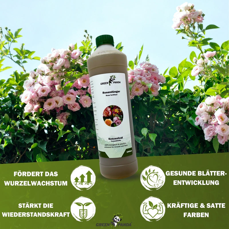 Jetzt Rosendünger - Blumendünger