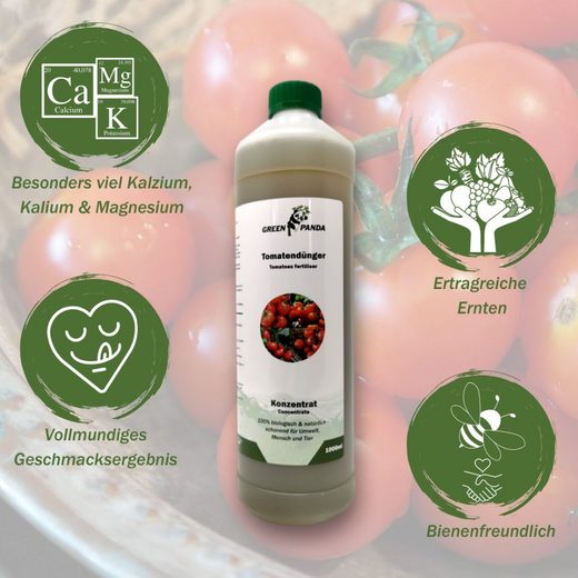 GreenPanda - 100% biologisch - Tomatendünger - Calciumdünger - Div. Größen-ABIS_LAWN_AND_GARDEN-EKNA GmbH & Co. KG