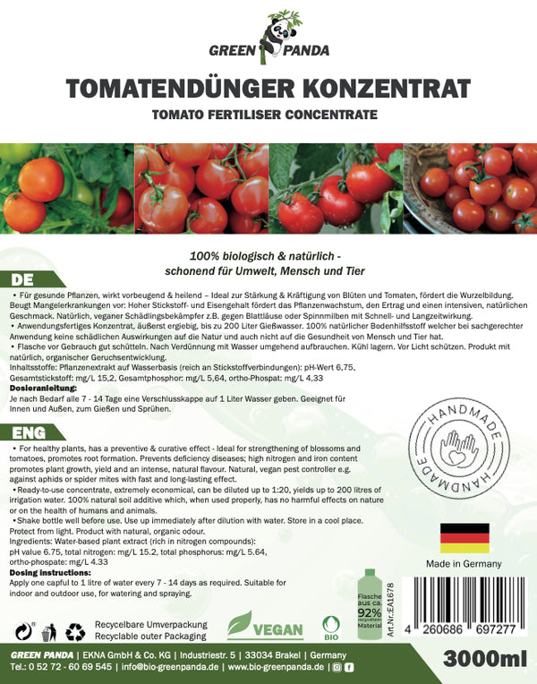 Jetzt Tomatendünger