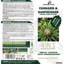 GreenPanda - 100% biologisch - Cannabisdünger - Hanfdünger - 1 Liter-Garten-EKNA GmbH & Co. KG