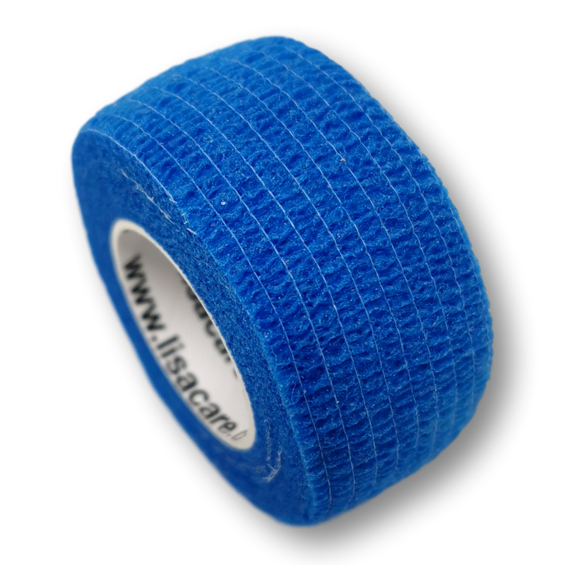 LisaCare Fingerpflaster 2,5cm x 4,5m - 5er Set - Blau-HEALTH_PERSONAL_CARE-EKNA GmbH & Co. KG
