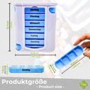 LisaCare - TablettenBox - Pillendose 7 Tage/4 Fächer-HEALTH_PERSONAL_CARE-EKNA GmbH & Co. KG