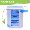 LisaCare - TablettenBox - Pillendose 7 Tage/4 Fächer-HEALTH_PERSONAL_CARE-EKNA GmbH & Co. KG