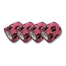 LisaCare - Pfotenverband 5cm x 4,5m - 4er-Set Pfoten Mix-PET_SUPPLIES-EKNA GmbH & Co. KG
