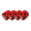 LisaCare - Pfotenverband 5cm x 4,5m - 4er-Set Pfoten Mix-PET_SUPPLIES-EKNA GmbH & Co. KG