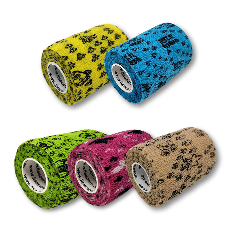 LisaCare - Kinderpflaster Bandagen - 5er Set Motivmix - 2,5cm, 5cm, 7,5cm & 10cm-HEALTH_PERSONAL_CARE-EKNA GmbH & Co. KG