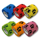LisaCare Verbandsmaterial für Mensch & Tier - 6er-Set Pfotenmix - 5cm x 4,5m-PET_SUPPLIES-EKNA GmbH & Co. KG