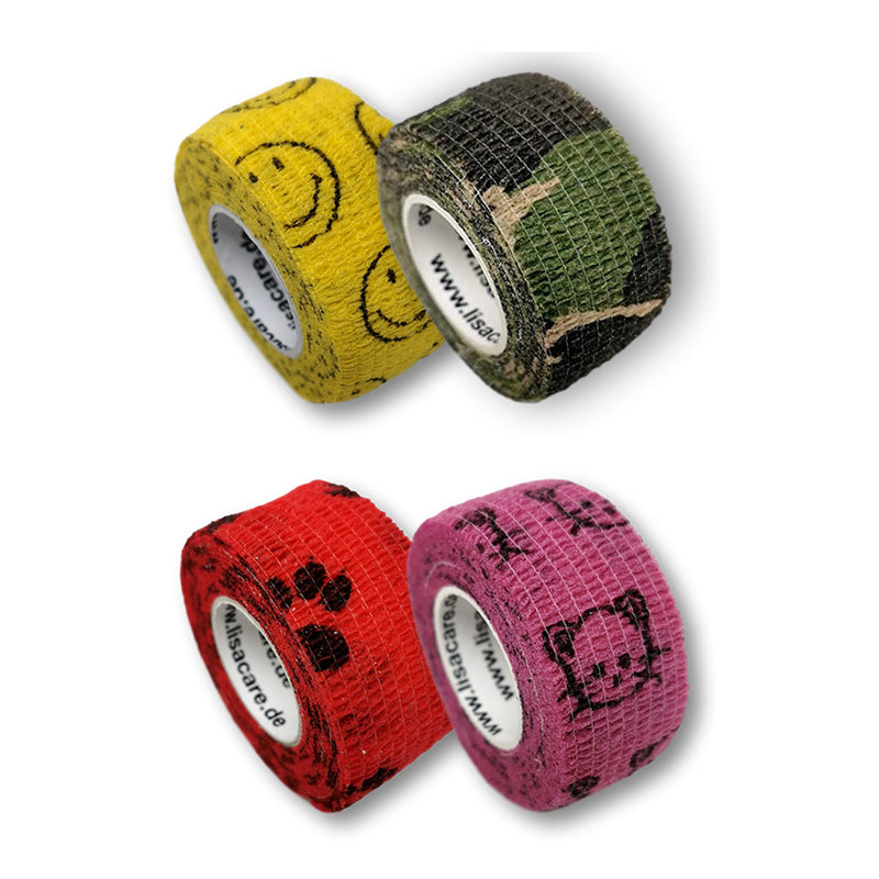 LisaCare Kinderpflaster - Bunter Motivmix - 4er-Set alle Größen - 2,5cm-10cm x 4,5m-HEALTH_PERSONAL_CARE-EKNA GmbH & Co. KG