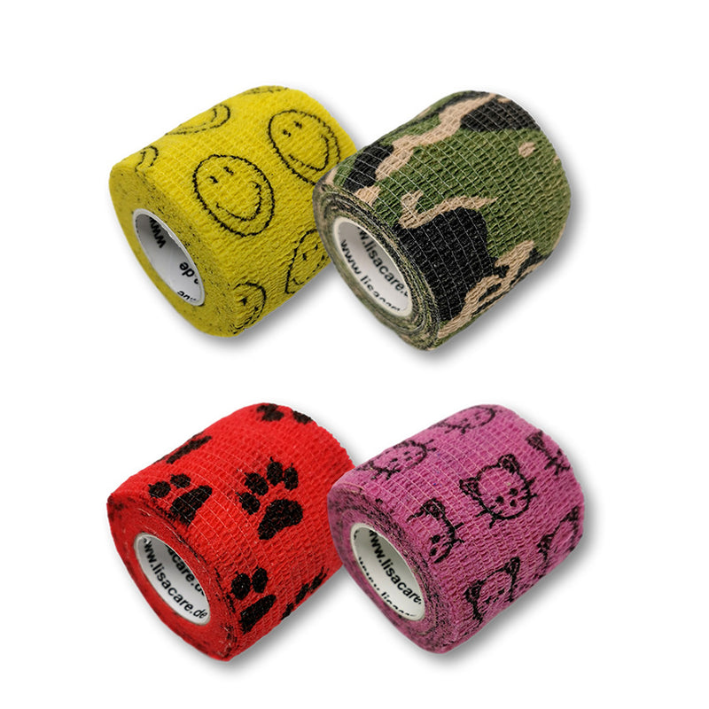 LisaCare Kinderpflaster - Bunter Motivmix - 4er-Set alle Größen - 2,5cm-10cm x 4,5m-HEALTH_PERSONAL_CARE-EKNA GmbH & Co. KG