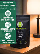 LisaCare Mundpflaster Schlafen 30 Stk. - Mouthtape for sleeping - Anti Schnarch Tape - Mund Klebeband gegen Schnarchen - 95% Baumwolle - Fördert Nasenatmung & erholsamen Schlaf-HEALTH_PERSONAL_CARE-EKNA GmbH & Co. KG