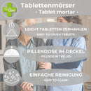 LisaCare - Tablettenmörser/Medikamentenmörser Blau - Mit Pillenfach im Deckel-HEALTH_PERSONAL_CARE-EKNA GmbH & Co. KG