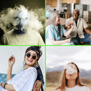 EKNA Glasfilter Joint - Glas Tips - Außen-Ø 7/8/9 mm - 3er Set Glasmundstücke - Wiederverwendbare Filter-Freizeit & Trends-EKNA GmbH & Co. KG