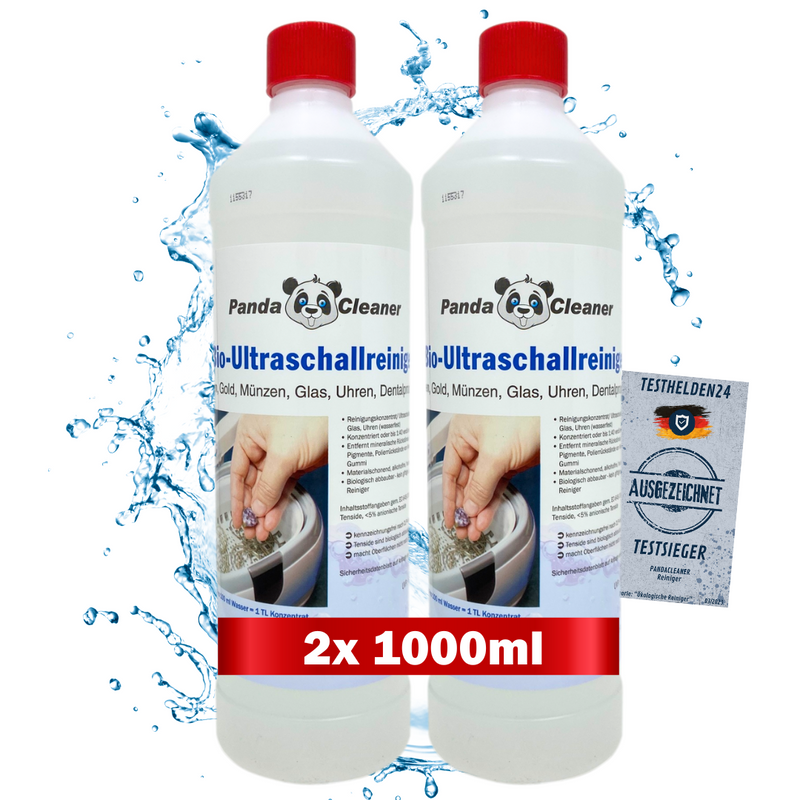 PandaCleaner Ultraschallreiniger Konzentrat - Div. Größen-Reiniger-EKNA GmbH & Co. KG