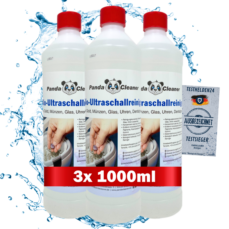 PandaCleaner Ultraschallreiniger Konzentrat - Div. Größen-Reiniger-EKNA GmbH & Co. KG