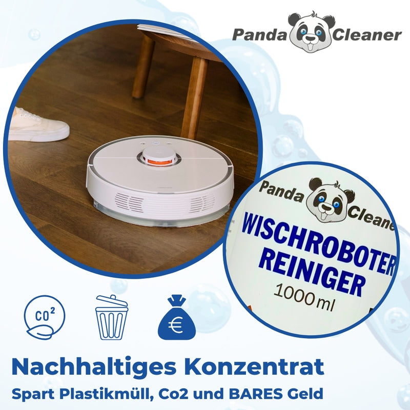 PandaCleaner Wischroboter Reinigungsmittel - Bodenwischer Konzentrat - Div. Größen-Reiniger-EKNA GmbH & Co. KG