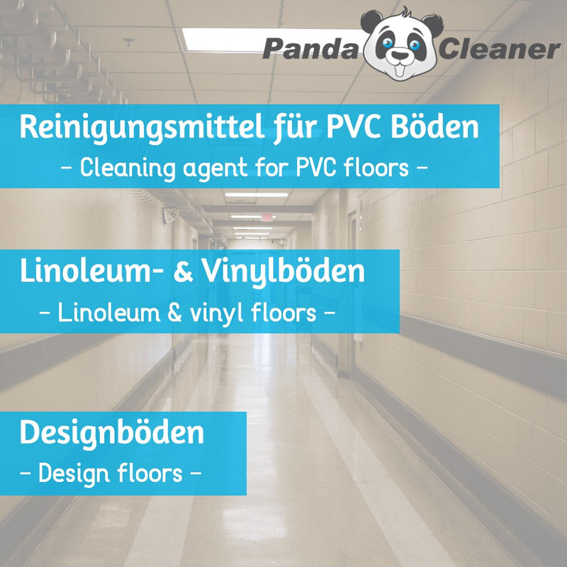 PandaCleaner Linoleum, PVC, PU, Vinyl, Designboden Reiniger - 1000ml-Reiniger-EKNA GmbH & Co. KG