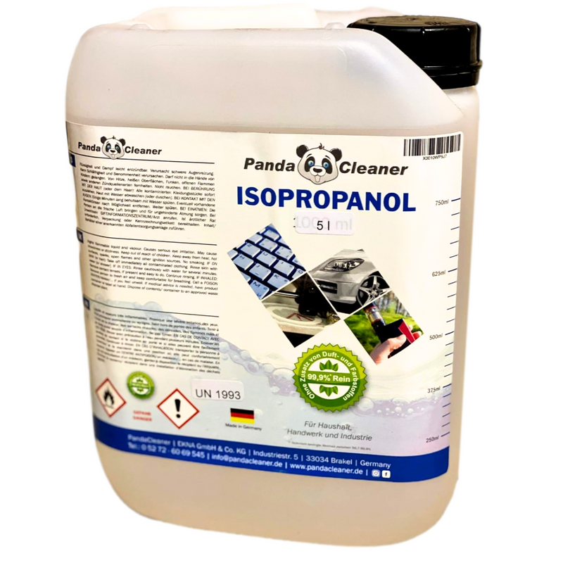 PandaCleaner Reinigungsalkohol Isopropanol - Isopropylalkohol - Div. Größen-Isopropanol-EKNA GmbH & Co. KG