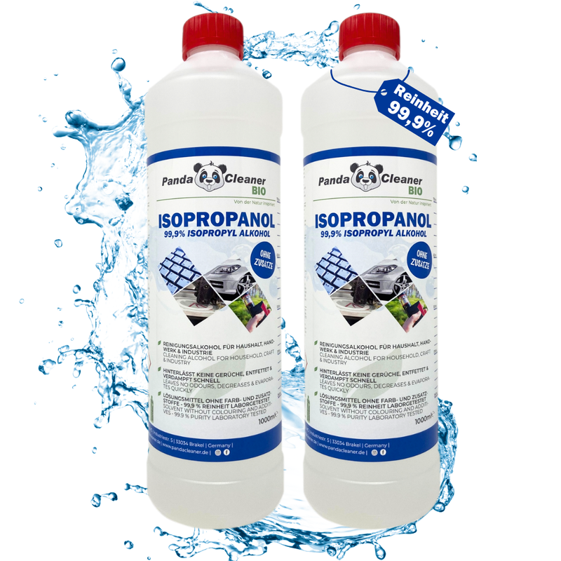 PandaCleaner Reinigungsalkohol Isopropanol - Isopropylalkohol - Div. Größen-Isopropanol-EKNA GmbH & Co. KG