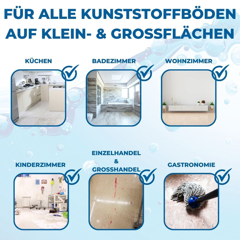 PandaCleaner Linoleum, PVC, PU, Vinyl, Designboden Reiniger - 1000ml-Reiniger-EKNA GmbH & Co. KG