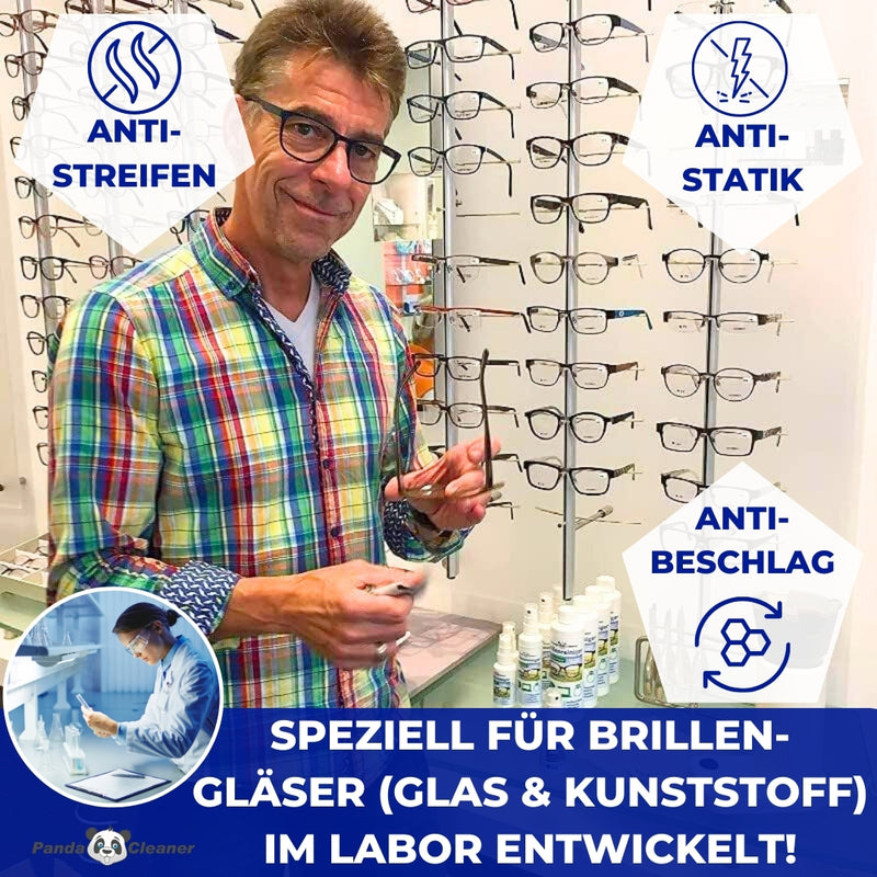 Pandacleaner Brillenreiniger Nachfüllset 2x250ml-Reiniger-EKNA GmbH & Co. KG