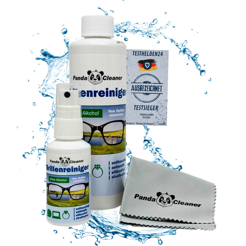 Pandacleaner Brillenreiniger Sparset - 50ml & 250ml-Reiniger-EKNA GmbH & Co. KG
