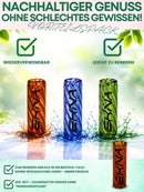EKNA Spiraltip 3er-Set - Innovative Drehfilter - Glas Filterspitze - Für intensiveren Geschmack-Freizeit & Trends-EKNA GmbH & Co. KG