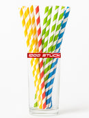 EKNA - Papier Strohhalme - Umweltfreundliche Trinkhalme - 500 oder 1000 Stück-HOME-EKNA GmbH & Co. KG