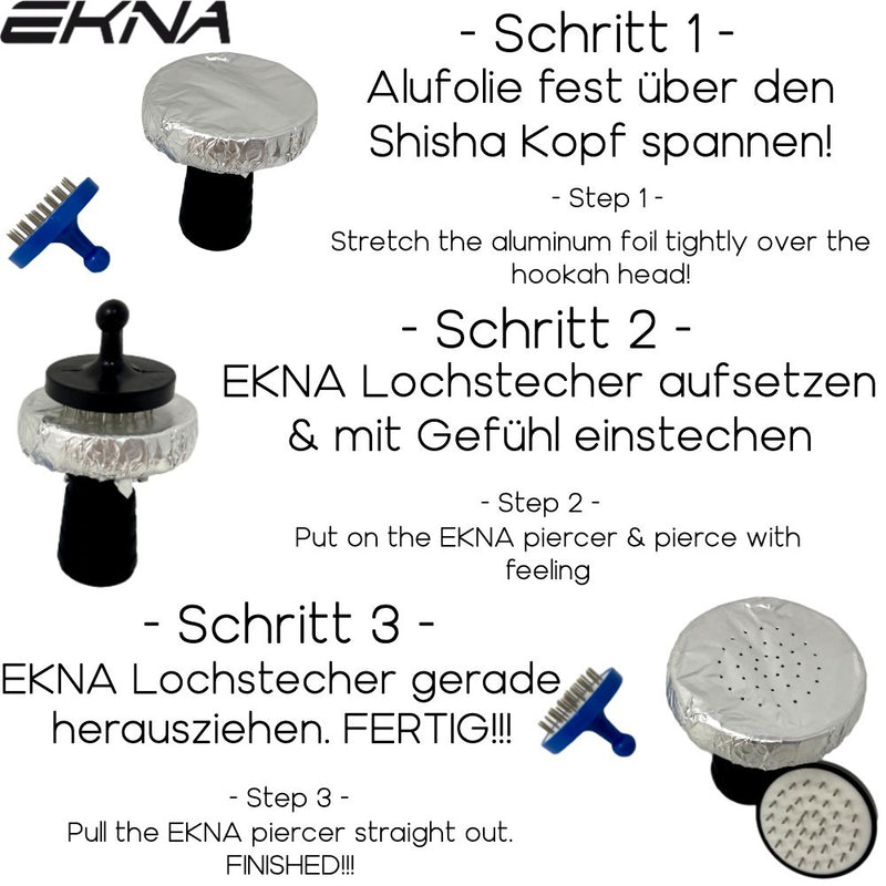 EKNA - Lochstecher - Für Alufolie - Alufolie Stecher - Diverse Farben-HOME-EKNA GmbH & Co. KG