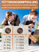 WEPO Kaninchenohren mit Fell - 1kg getrocknete Kaninchen Ohren - Hasenohren für Hund & Katze-PET_SUPPLIES-EKNA GmbH & Co. KG