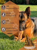 WEPO Rinderkopfhaut für Hunde 1kg - Kausnack Hund - getrocknete Rinderkopfhaut 20cm - Hunde Snack - Natürliche Zahnreinigung, naturbelassen & gesund!-PET_SUPPLIES-EKNA GmbH & Co. KG
