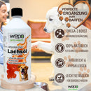 WEPO 1L Lachsöl Hunde - Fischöl - Frisch produziert!-PET_SUPPLIES-EKNA GmbH & Co. KG